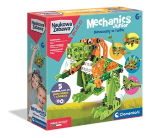 Obrazek Zestaw konstrukcyjny mechanika junior Dinozaury 50681