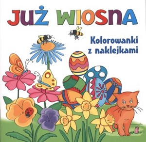 Picture of Już wiosna Kolorowanki z naklejkami