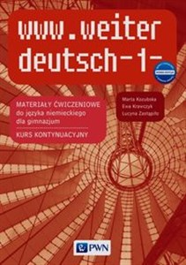 Picture of www.weiter deutsch 1 Nowa edycja Materiały ćwiczeniowe do języka niemieckiego Kurs kontynuacyjny Gimnazjum