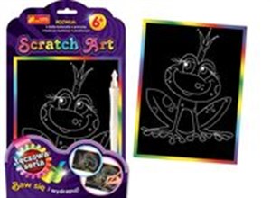 Obrazek Scratch Art Żaba