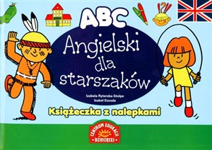 Picture of ABC Angielski dla starszaków Książeczka z nalepkami