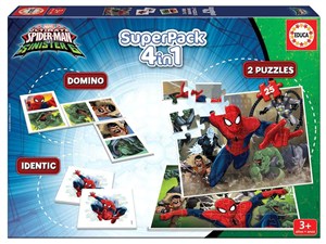 Picture of Puzzle 2x25 Spider-Man (Super zestaw 4w1)