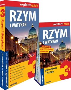 Picture of Rzym i Watykan 3w1: przewodnik + atlas + mapa