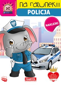 Picture of Policja z naklejkami. Na ratunek