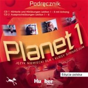 Obrazek Planet 1 CD Język niemiecki dla 1 klasy gimnazjum Edycja polska