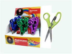 Obrazek Nożyczki szkolne ze wspomaganiem NS-205 24 sztuki