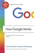 Polska książka : How Google... - Eric Schmidt, Jonathan Rosenberg
