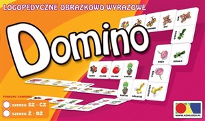 Picture of Domino logopedyczne obrazkowo-wyraz. Szereg SZ-CZ