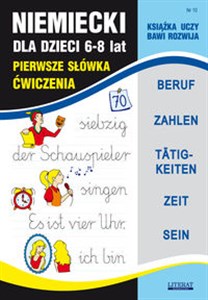 Picture of Niemiecki dla dzieci 6-8 lat Nr 10 Pierwsze słówka. Ćwiczenia