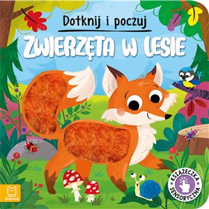 Picture of Dotknij i poczuj Zwierzęta w lesie Książeczka sensoryczna