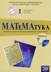 Picture of Matematyka 1 Podręcznik z płytą CD Liceum ogólnokształcące, liceum profilowane i technikum Zakres podstawowy i rozszerzony