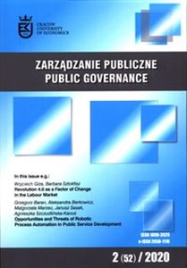 Obrazek Zarządzanie Publiczne 2 (52) 2020