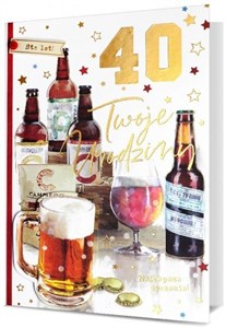 Obrazek Karnet B6 Urodziny (wymienne cyfry)