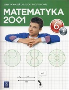 Picture of Matematyka 2001 6 Zeszyt ćwiczeń Część 2 Szkoła podstawowa
