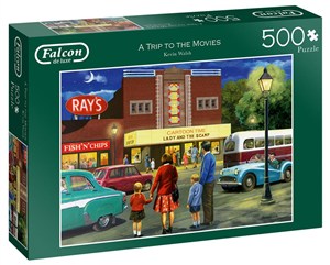 Picture of Puzzle 500 Falcon Wyjście do kina G3