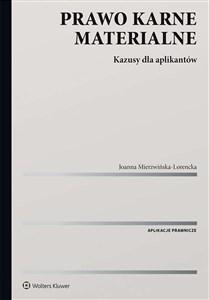 Picture of Prawo karne materialne Kazusy dla aplikantów