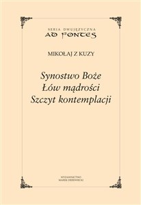 Picture of Synostwo Boże Łów mądrości Szczyt kontemplacji