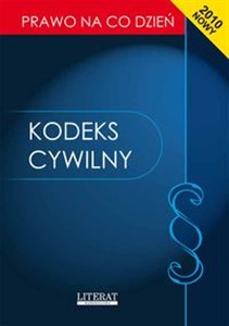 Picture of Kodeks cywilny Stan prawny na dzień 2 stycznia 2010