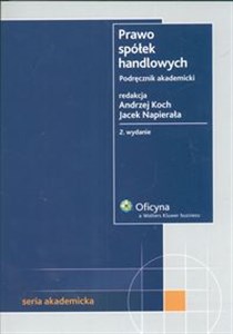 Obrazek Prawo spółek handlowych Podręcznik akademicki