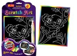 Picture of Scratch Art Koala na gałęzi