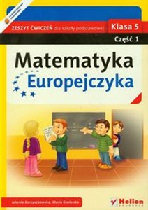 Obrazek Matematyka Europejczyka 5 Zeszyt ćwiczeń Część 1 Szkoła podstawowa