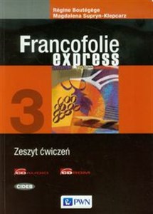 Picture of Francofolie express 3 Zeszyt ćwiczeń z 2 płytami CD