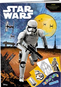 Obrazek Star Wars Kolorowanka i naklejki