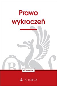 Picture of Prawo wykroczeń wyd. 41