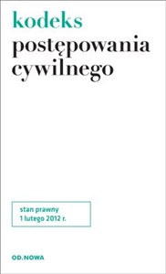 Picture of Kodeks postępowania cywilnego