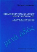 Hermeneuty... - Norbert Leśniewski -  Polish Bookstore 