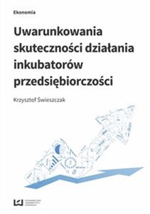 Obrazek Uwarunkowania skuteczności działania inkubatorów przedsiębiorczości