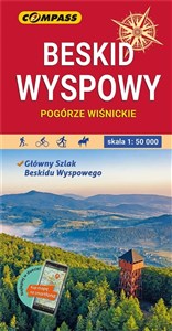 Picture of Beskid Wyspowy Pogórze Wiśnickie 1:50 000