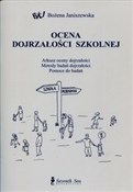 Ocena dojr... - Bożena Janiszewska - Ksiegarnia w UK