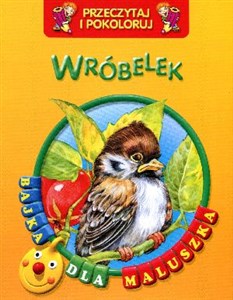 Picture of Wróbelek Przeczytaj i pokoloruj