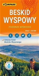 Picture of Beskid Wyspowy Pogórze Wiśnickie laminowana