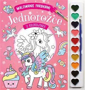 Picture of Malowanie farbkami. Jednorożce
