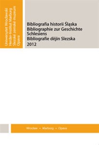 Picture of Bibliografia Historii Śląska 2012