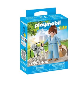 Picture of Playmobil Kobieta z dalmatyńczykiem 71736