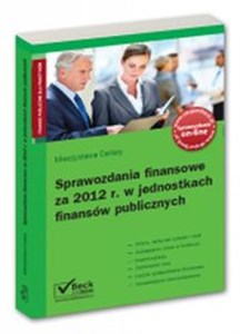 Picture of Sprawozdania finansowe za 2012 r. w jednostkach finansów publicznych