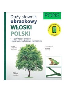 Obrazek Duży słownik obrazkowy Włoski wyd.2 PONS