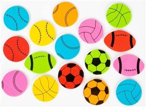 Picture of Naklejki piankowe 3cm - Piłka nożna (35szt)