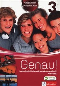 Obrazek Genau! 3 Podręcznik wieloletni + CD Szkoły ponadgimnazjalne