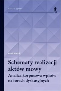 Obrazek Schematy realizacji aktów mowy Analiza korpusowa wpisów na forach dyskusyjnych