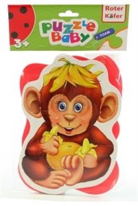 Picture of PUZZLE PIANKOWE BABY MAŁPA SŁOŃ RK1101-03