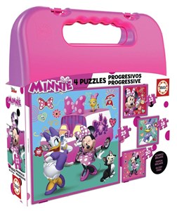 Picture of Puzzle 12+16+20+25 Myszka Minnie/Daisy (walizka)