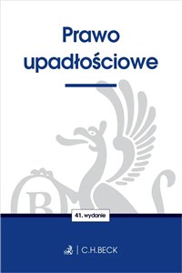 Picture of Prawo upadłościowe wyd. 41