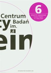 Picture of Zeszyty naukowe Centrum Badań im. Edyty Stein 6/2010