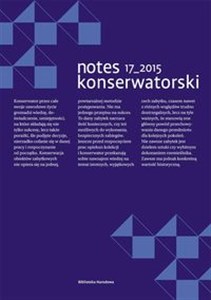 Obrazek Notes Konserwatorski