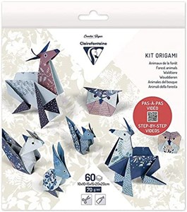 Picture of Papier do origami Zwierzęta 3 formaty 60 arkuszy