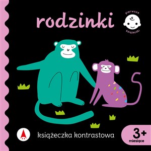 Picture of Rodzinki. Książeczka kontrastowa. Pierwsze książeczki